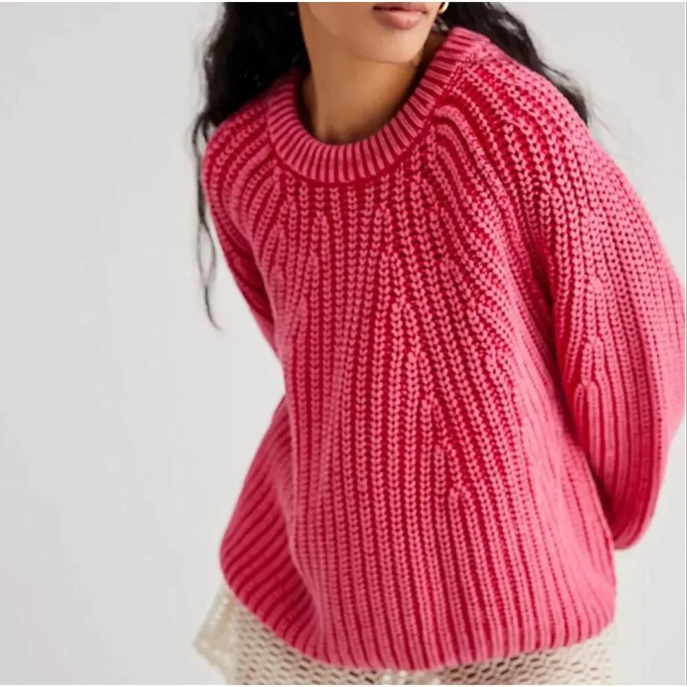 Free People Take Me Home Sweater M